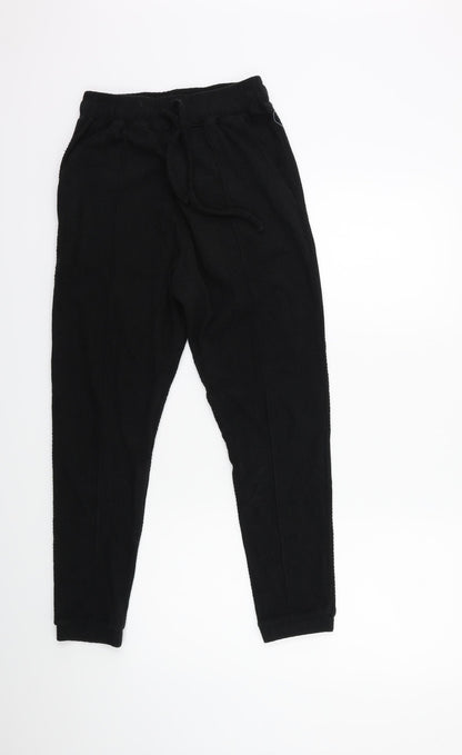 Preworn Womens Black   Sweatpants Trousers Size S L25 in