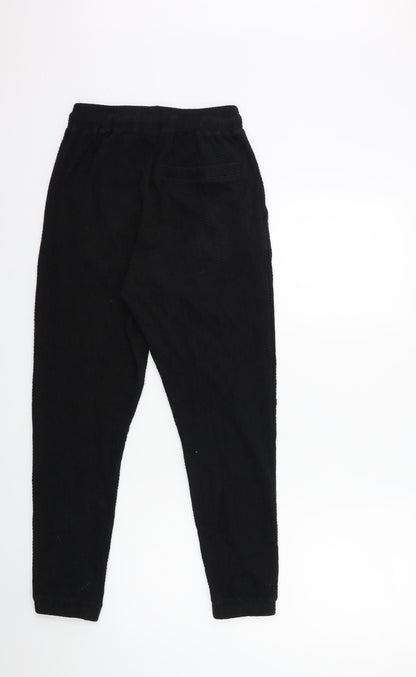 Preworn Womens Black   Sweatpants Trousers Size S L25 in