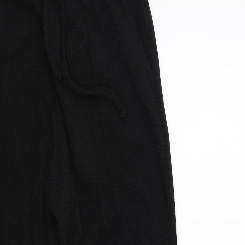 Preworn Womens Black   Sweatpants Trousers Size S L25 in