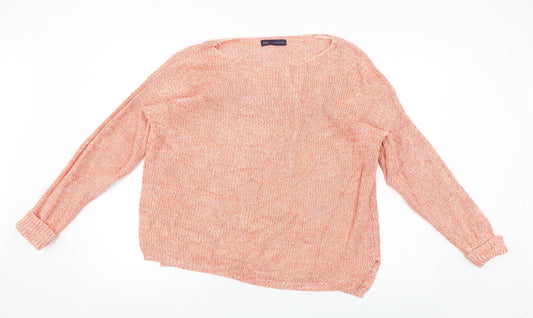 Marks and Spencer  Womens Orange   Pullover Jumper Size L