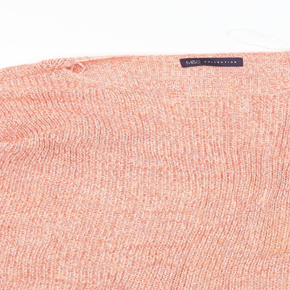 Marks and Spencer  Womens Orange   Pullover Jumper Size L