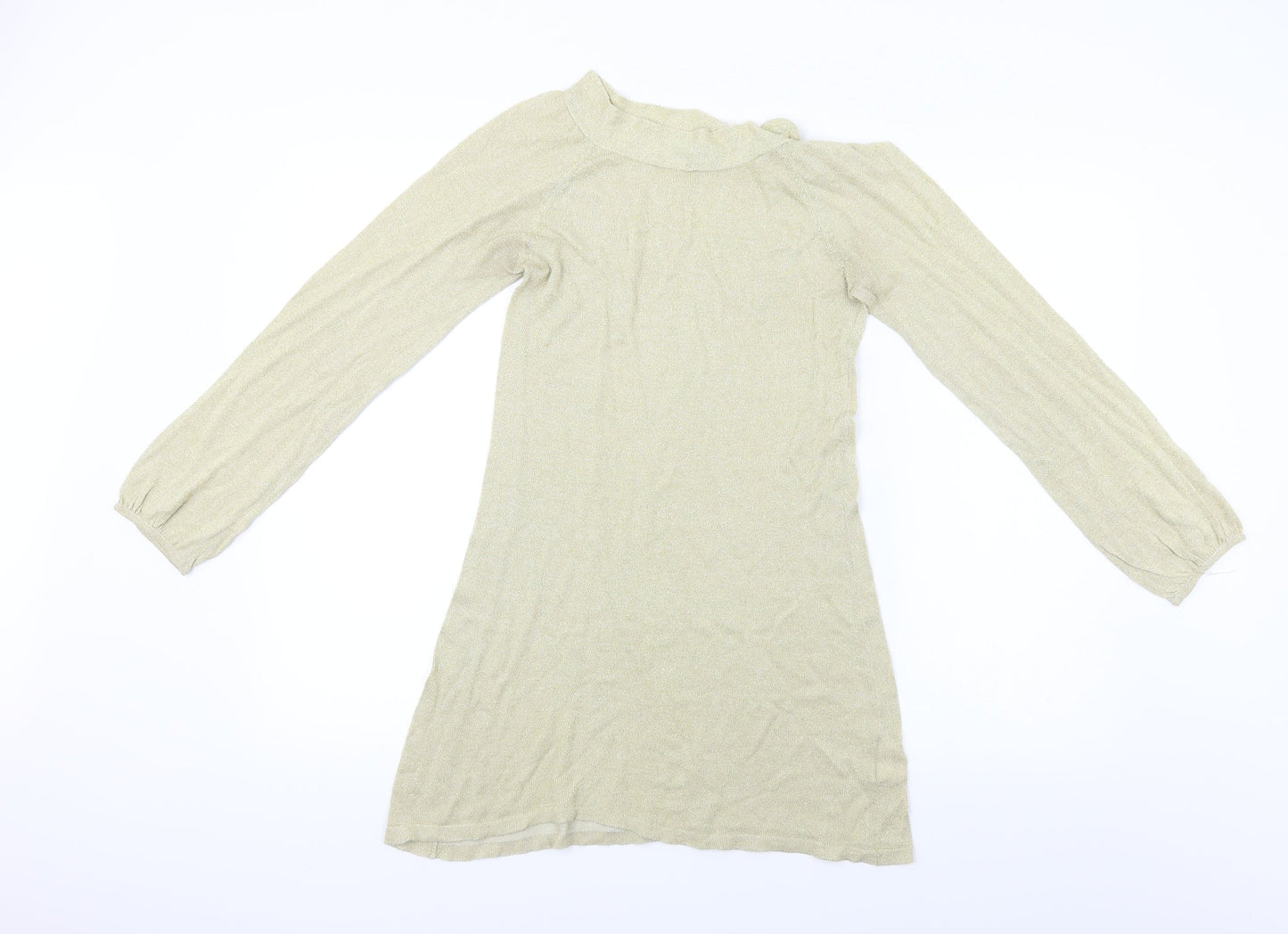 Miso  Womens Beige   Basic Blouse Size 8