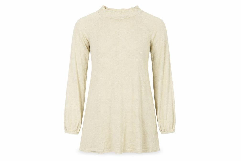 Miso  Womens Beige   Basic Blouse Size 8