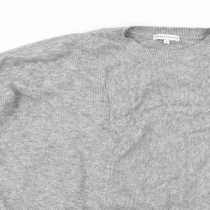 Preloved Warehouse  Womens Grey   Pullover Jumper Size M - Detail