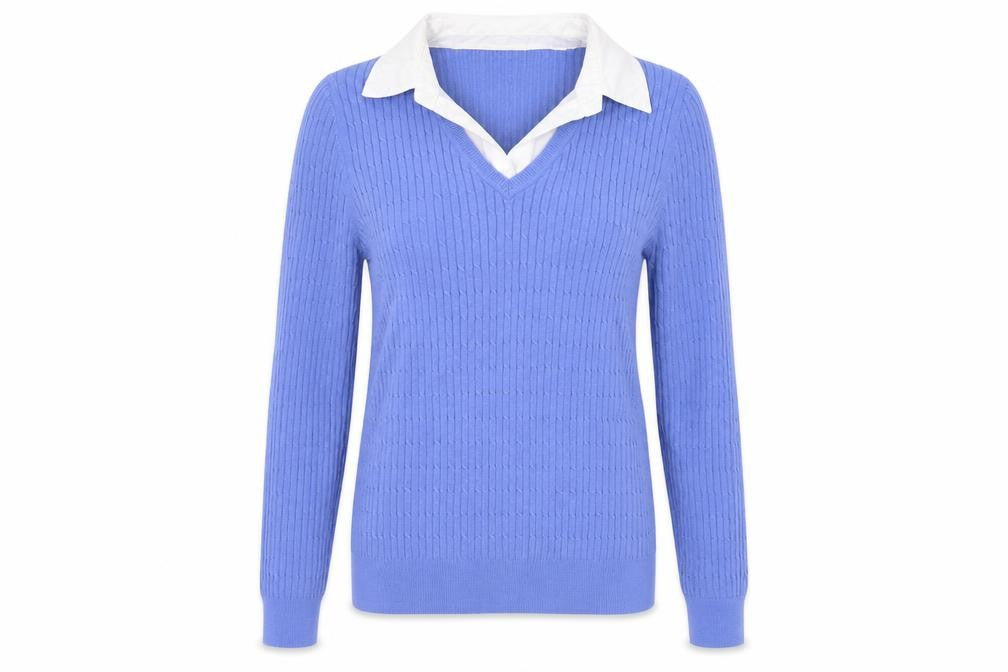 Papaya  Womens Blue   Pullover Jumper Size 10