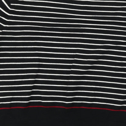 Debenhams  Womens Black Striped  Pullover Jumper Size L