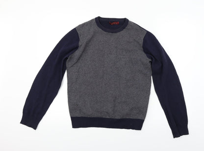Springfield  Mens Blue   Pullover Jumper Size S
