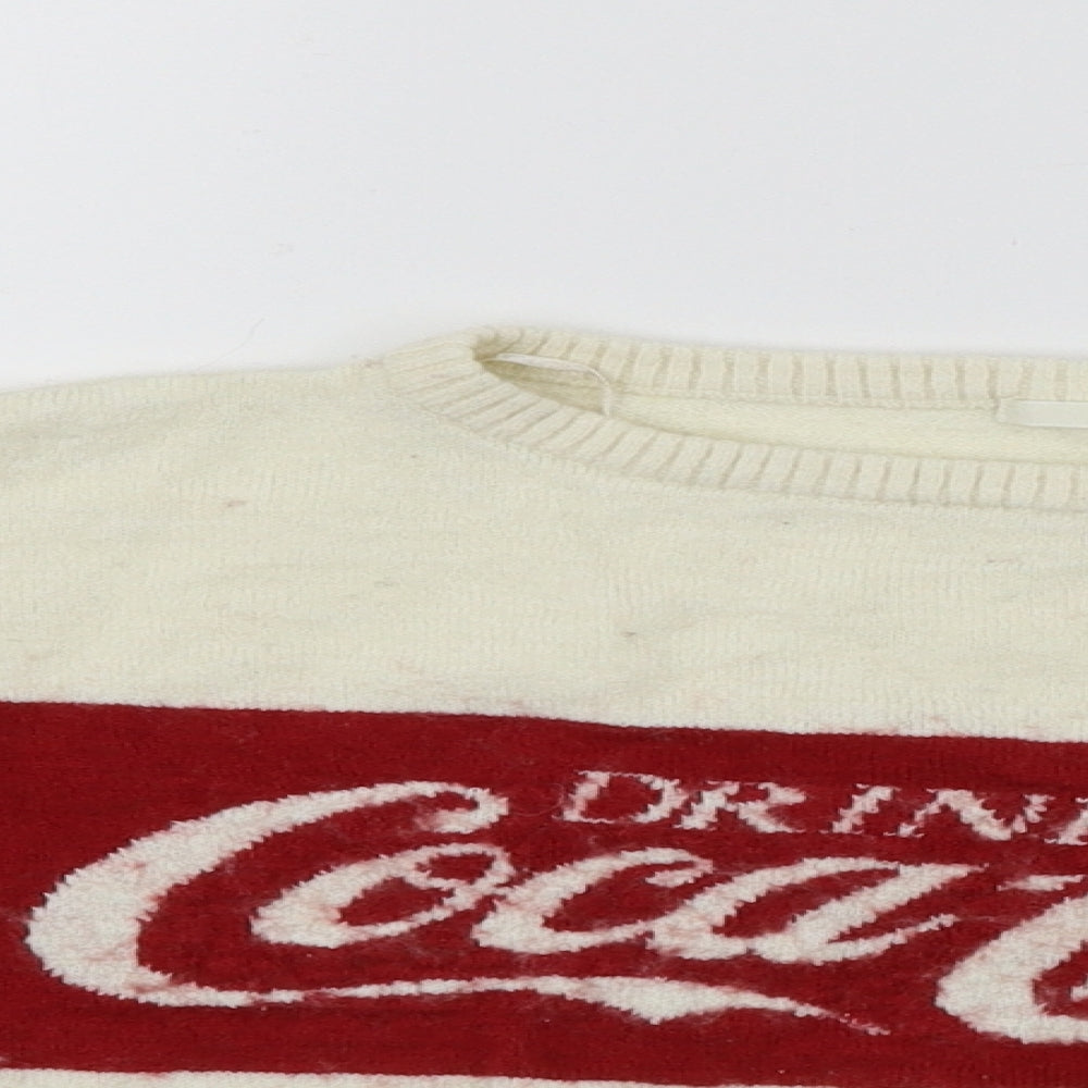 GU Girls Ivory   Pullover Jumper Size S