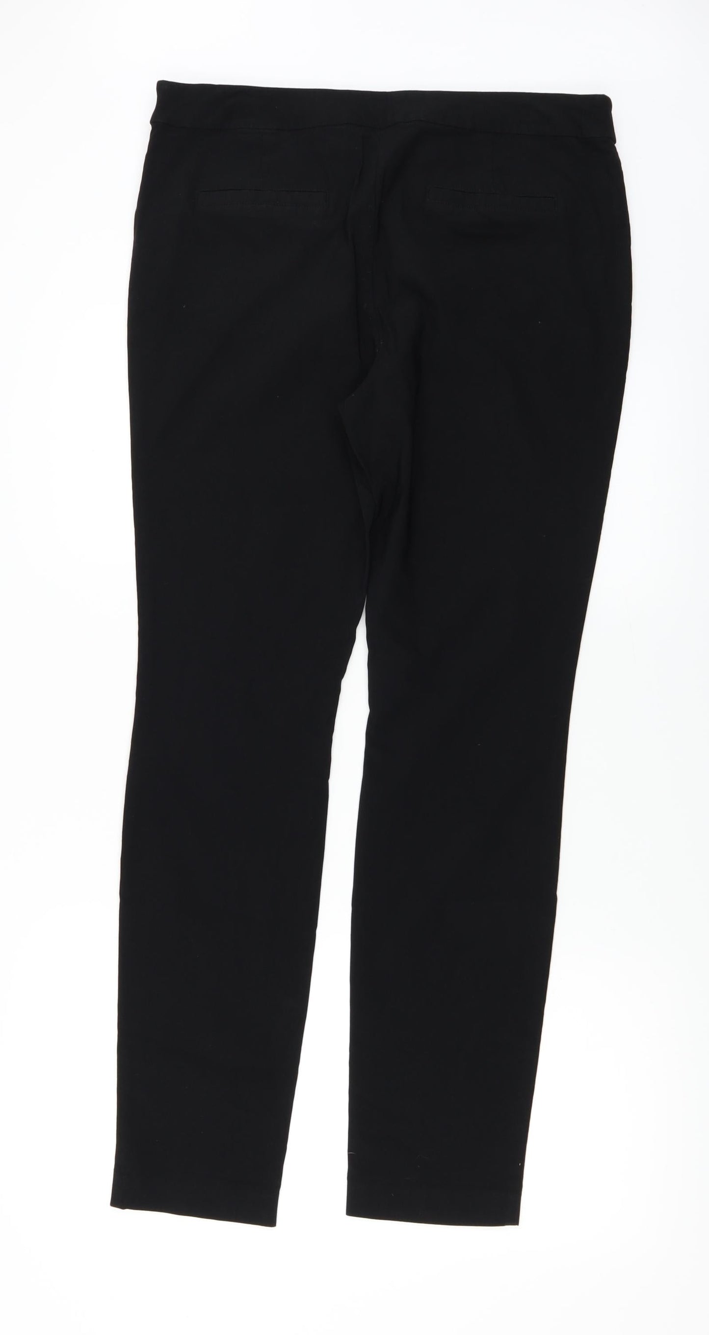 Papaya  Womens Black   Trousers  Size 12 L27 in