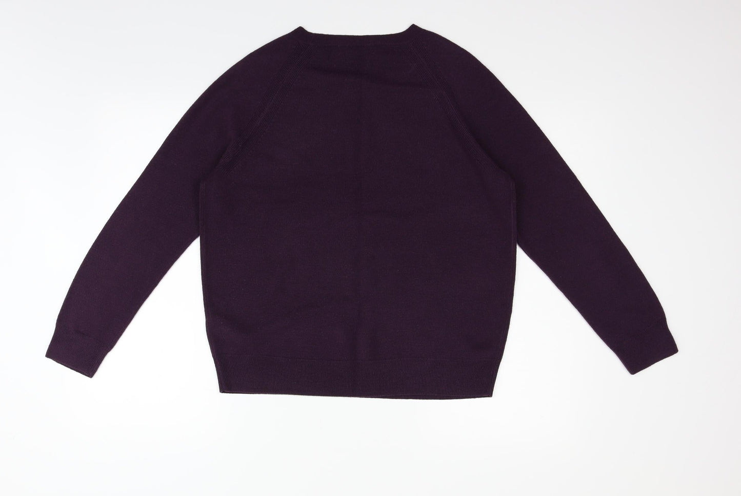 Marks and Spencer Womens Purple   Pullover Jumper Size 16