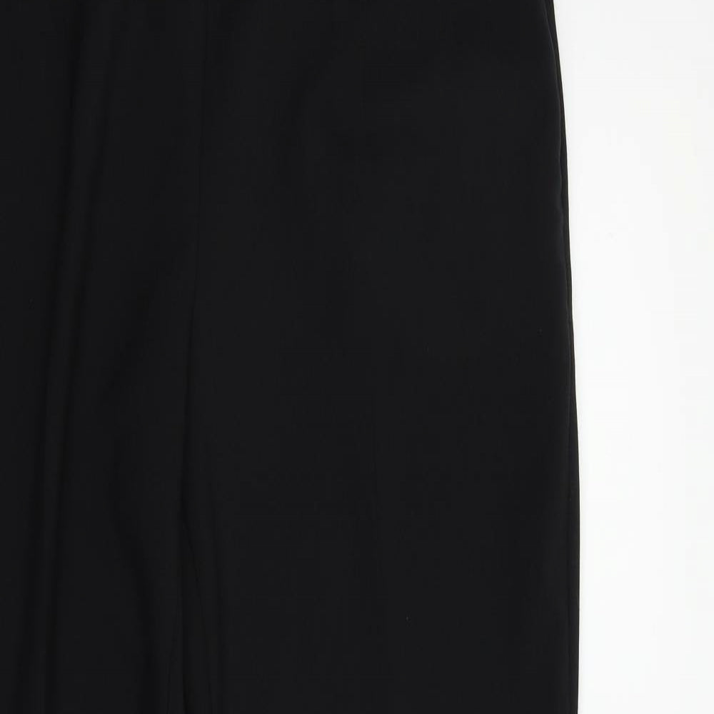 Marks and Spencer Womens Black   Trousers  Size 14 L25 in