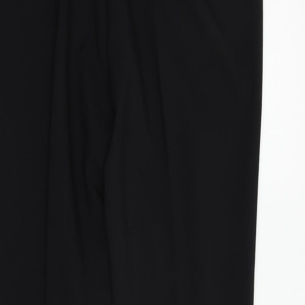 Marks and Spencer Womens Black   Trousers  Size 14 L25 in