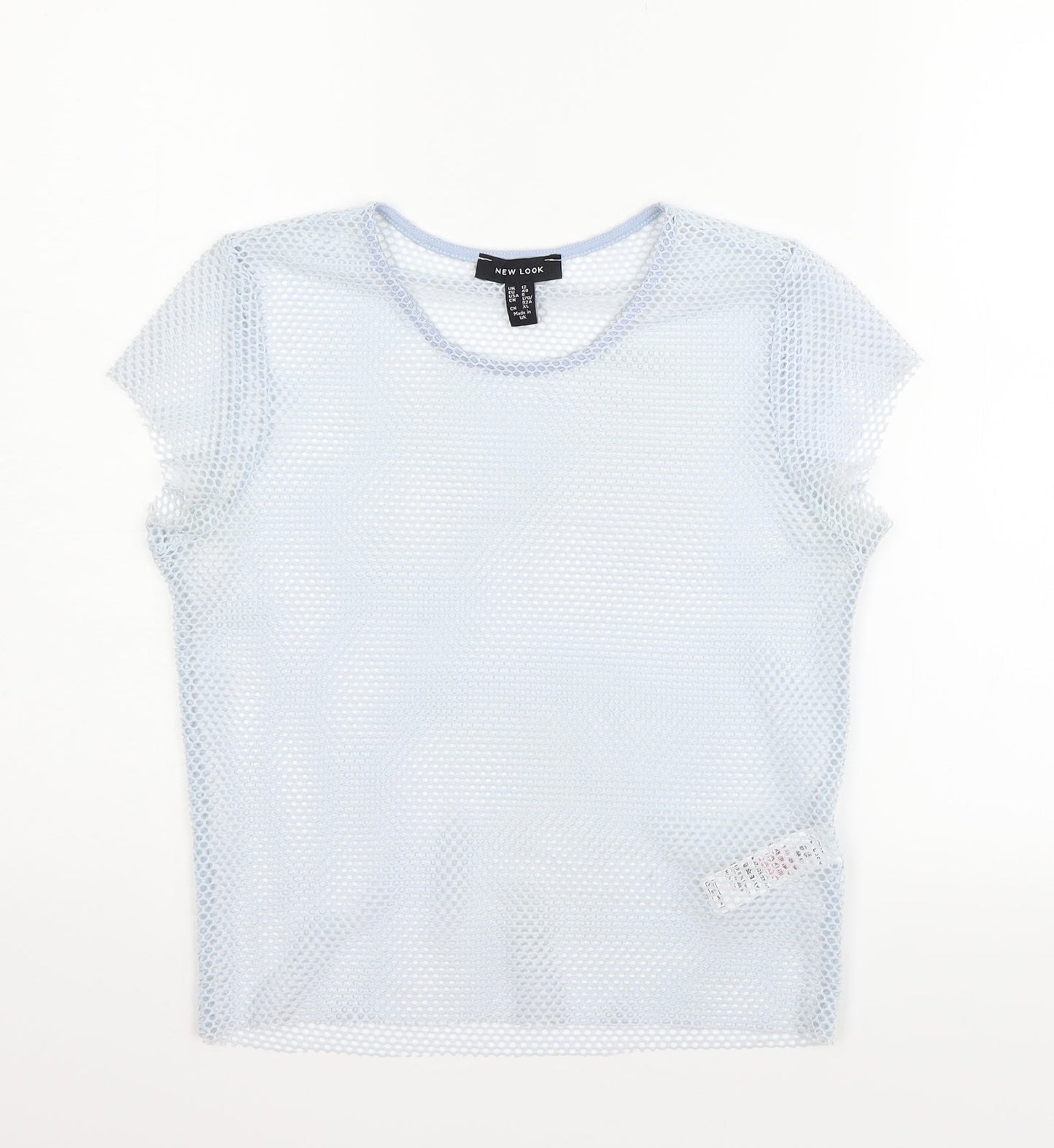 New Look Womens Blue   Basic T-Shirt Size 12