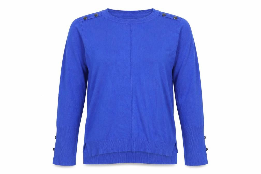 Primark Womens Blue   Pullover Jumper Size S