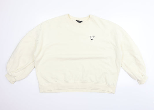 F&F Womens Beige   Pullover Jumper Size 20