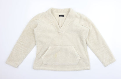 Preloved F&F Womens Beige   Pullover Jumper Size M - Front