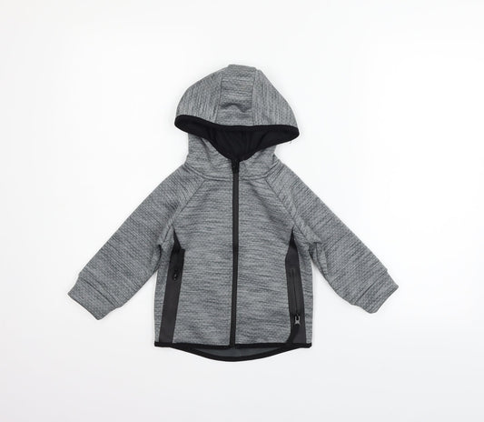 Primark Boys Grey   Gilet Coat Size 2 Years