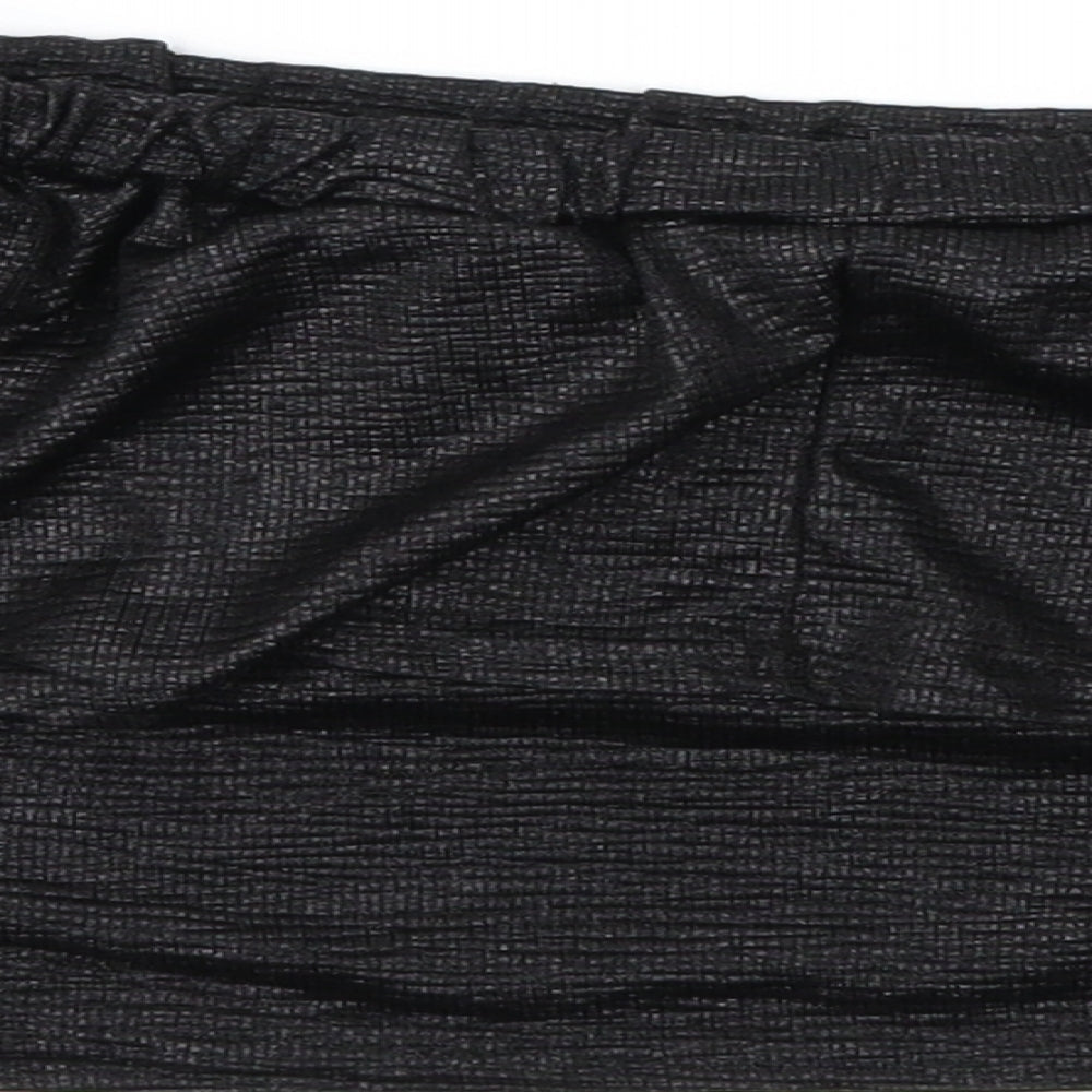 Lipsy Womens Black   Basic Blouse Size 10