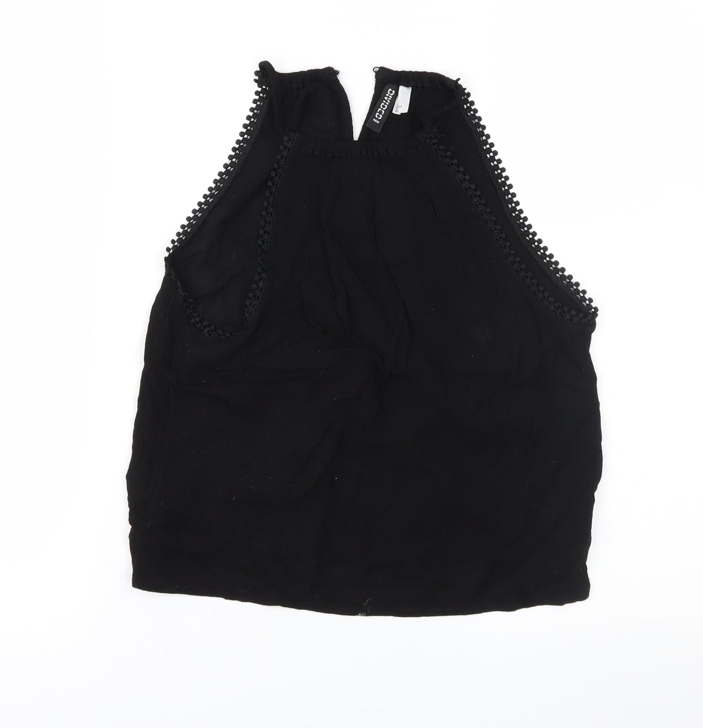 Divided Womens Black   Basic Blouse Size 4