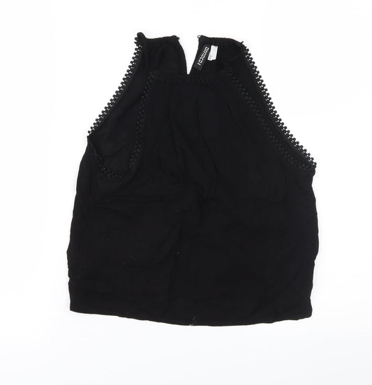 Divided Womens Black   Basic Blouse Size 4