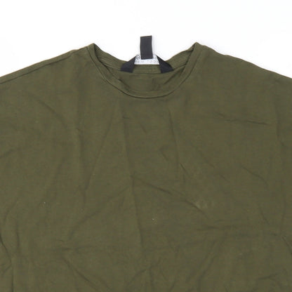 Preloved New Look Girls Green   Basic T-Shirt Size 12-13 Years - Detail