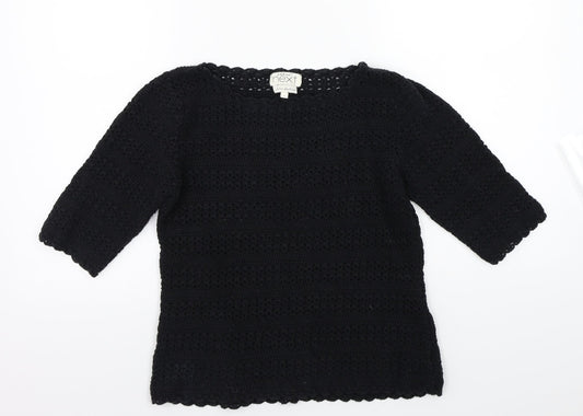 NEXT Womens Black   Pullover Jumper Size 6