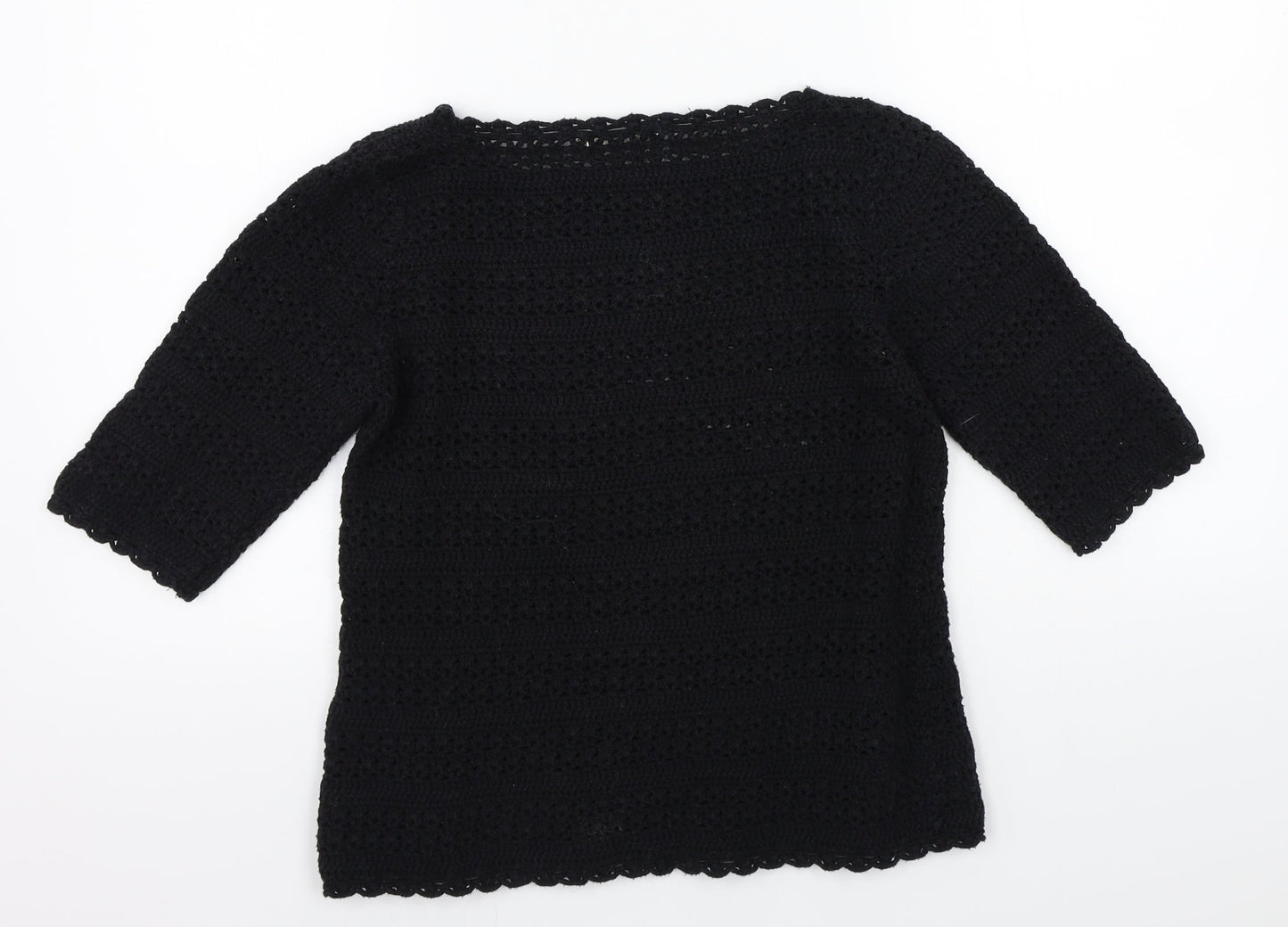 NEXT Womens Black   Pullover Jumper Size 6