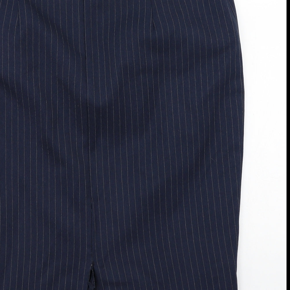 F&F Womens Blue   A-Line Skirt Size 10