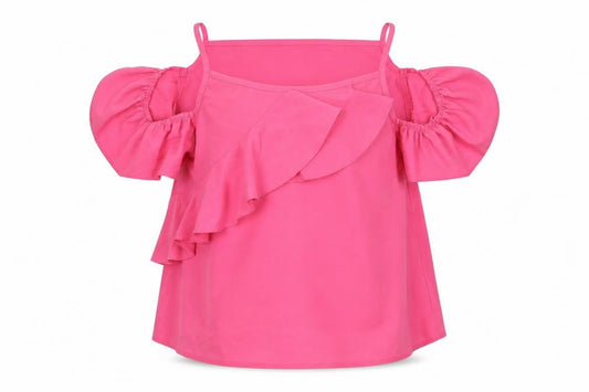 Primark Girls Pink   Basic Blouse Size 12 Years