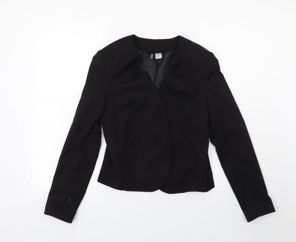 Divided Womens Black   Jacket Coat Size 10