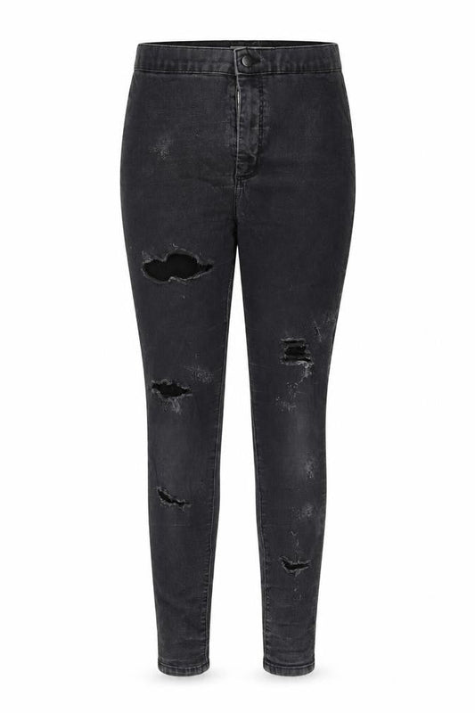 Top shop Womens Black  Denim Jegging Jeans Size 28 in L26 in
