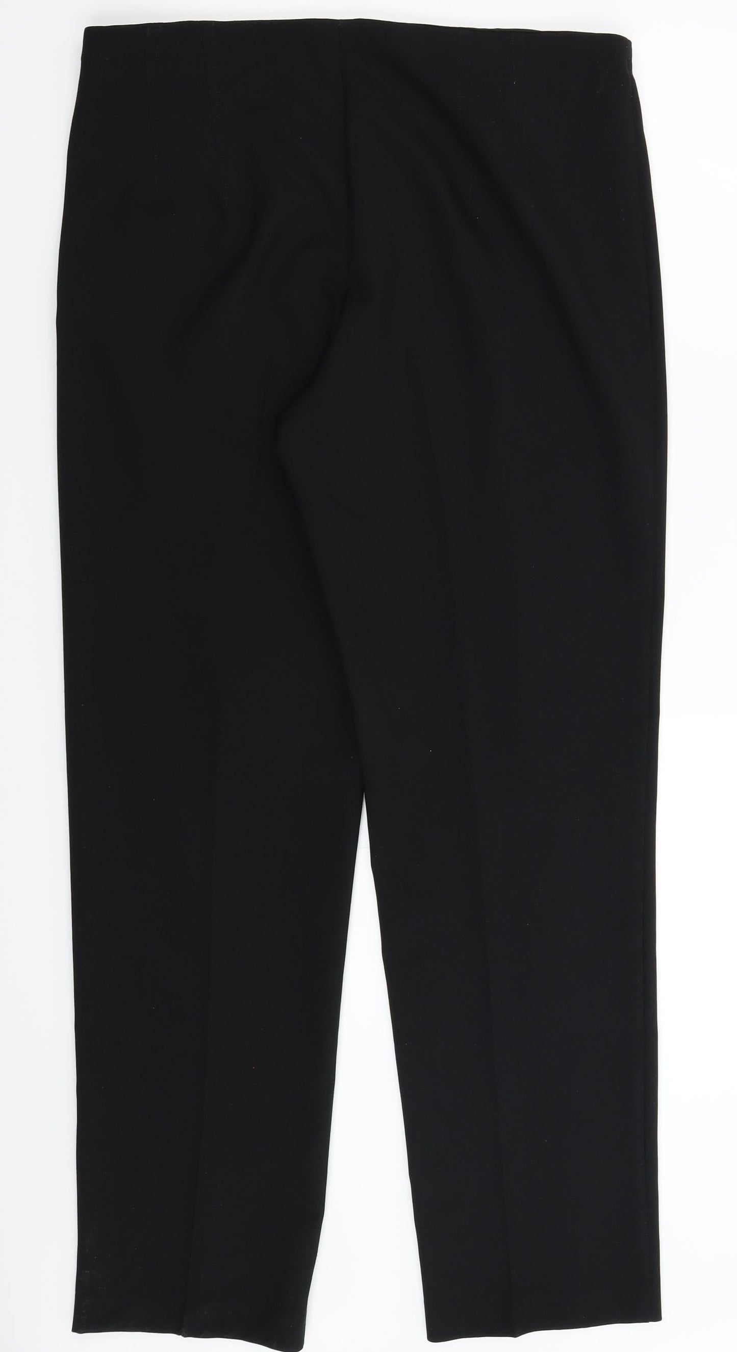 Marks and Spencer Womens Black   Dress Pants Trousers Size 14 L30 in