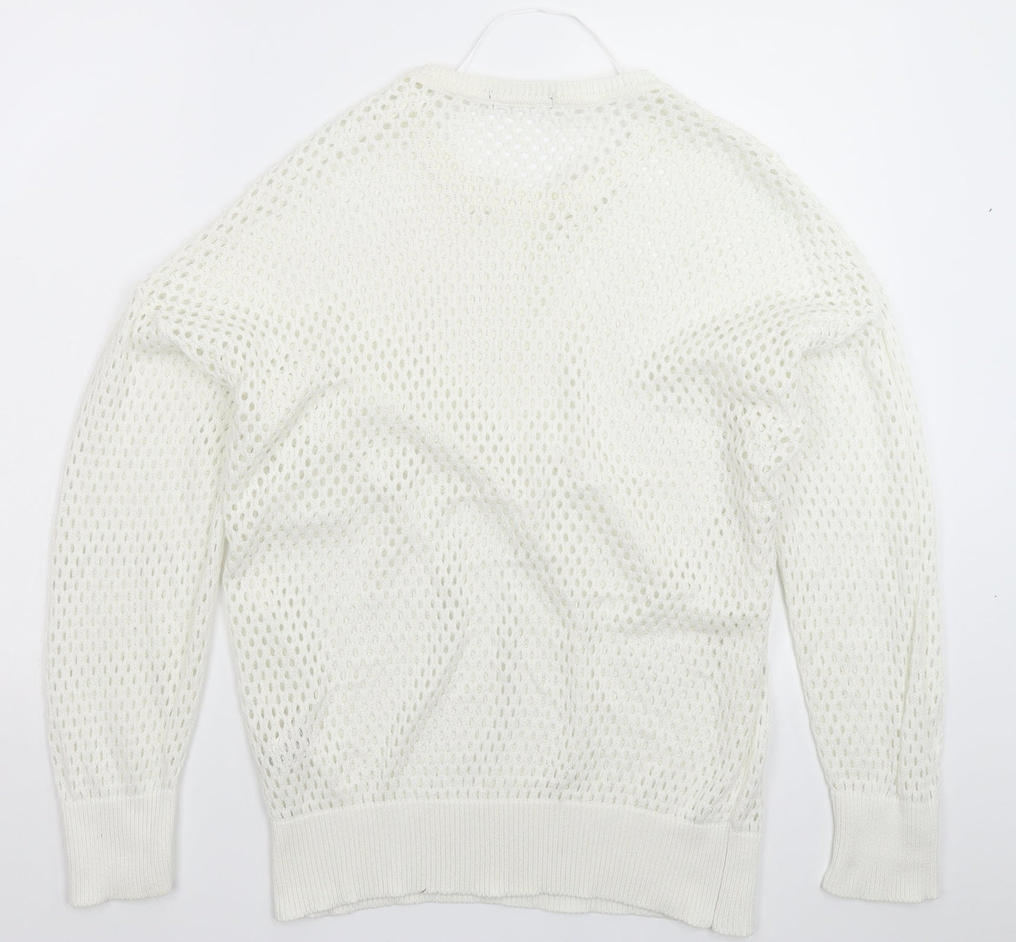 Atmosphere Womens White  Knit Pullover Jumper Size 18