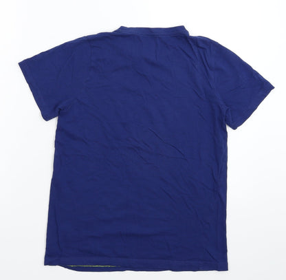 Preloved F&F Boys Blue   Basic T-Shirt Size 11-12 Years - Back