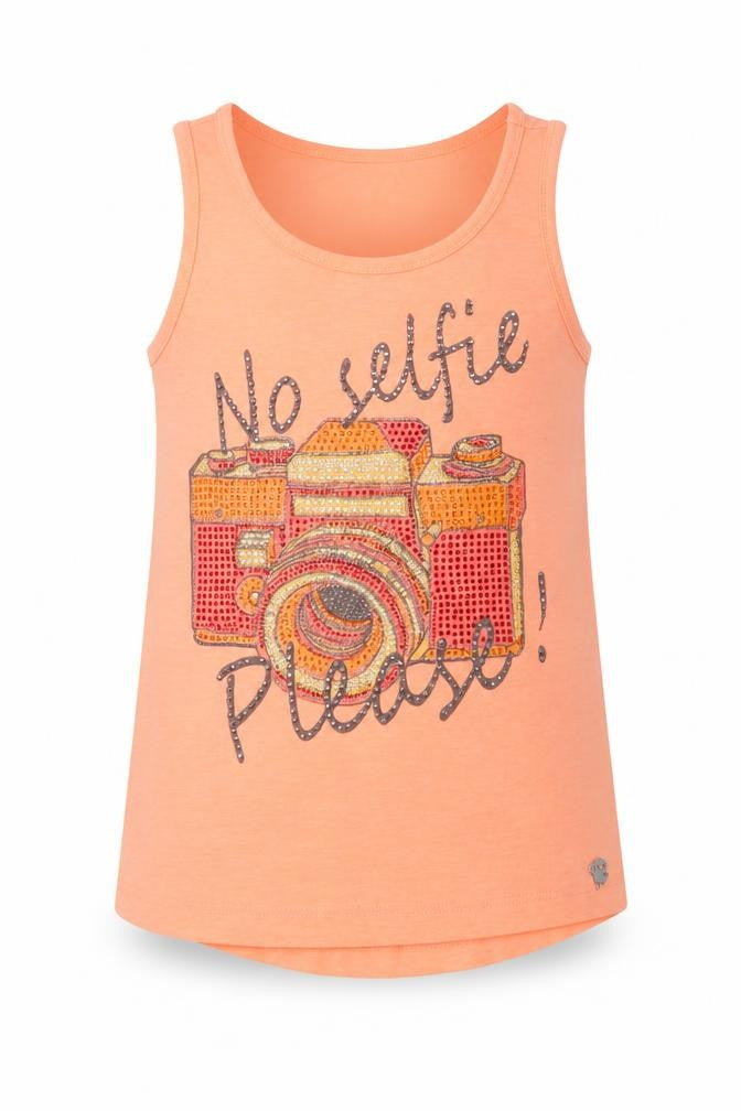 so twee Girls Orange   Basic Tank Size 6 Years