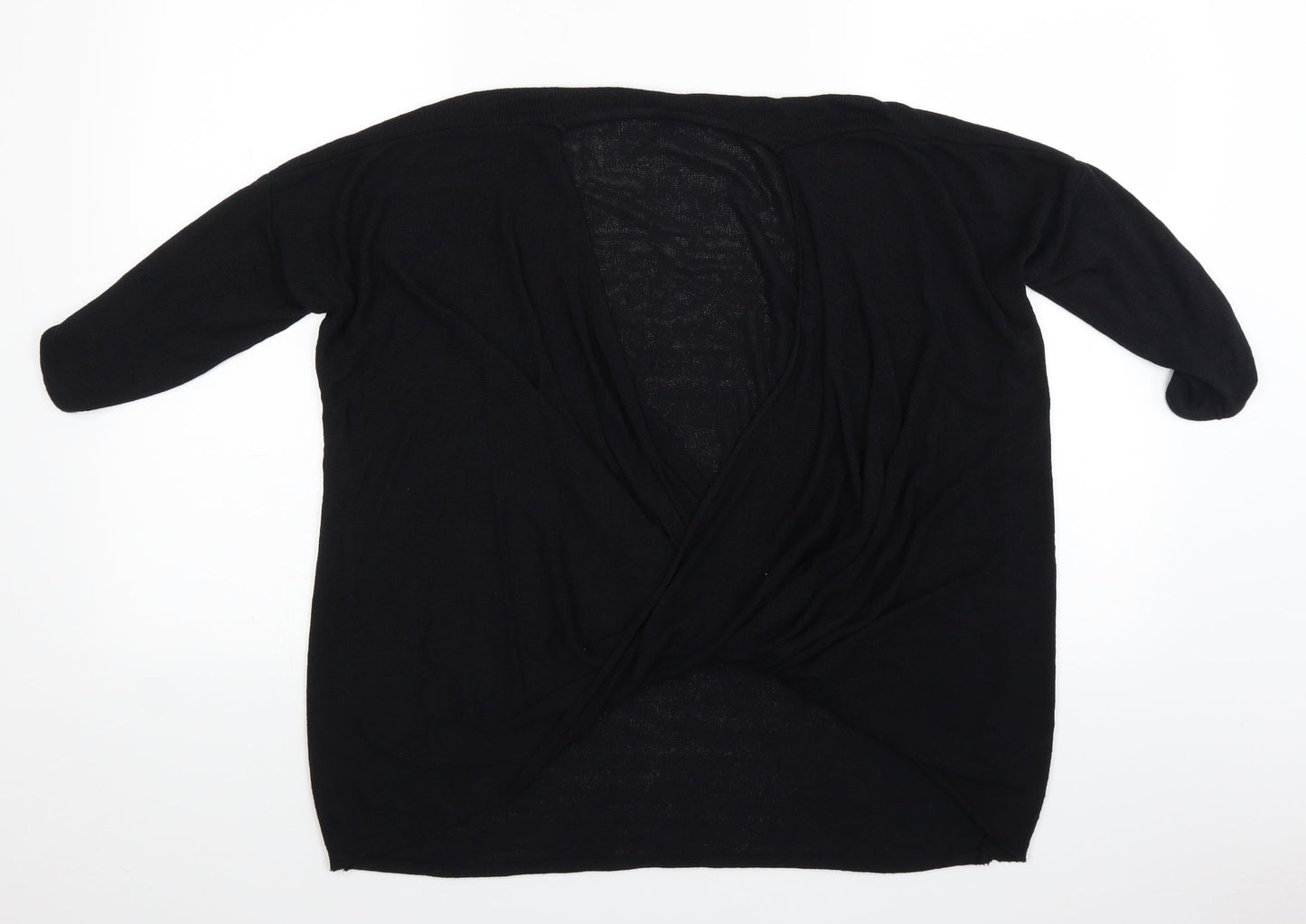 River Island Womens Black   Basic Blouse Size 8  - oversized