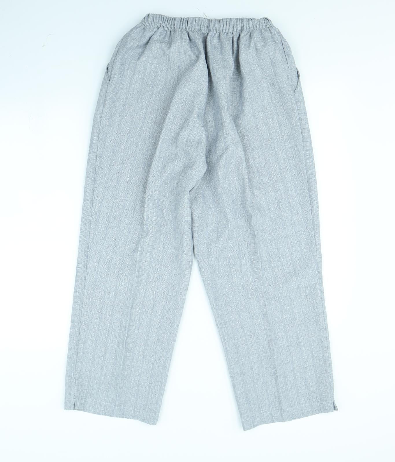 Preworn Womens Grey   Trousers  Size L L29 in