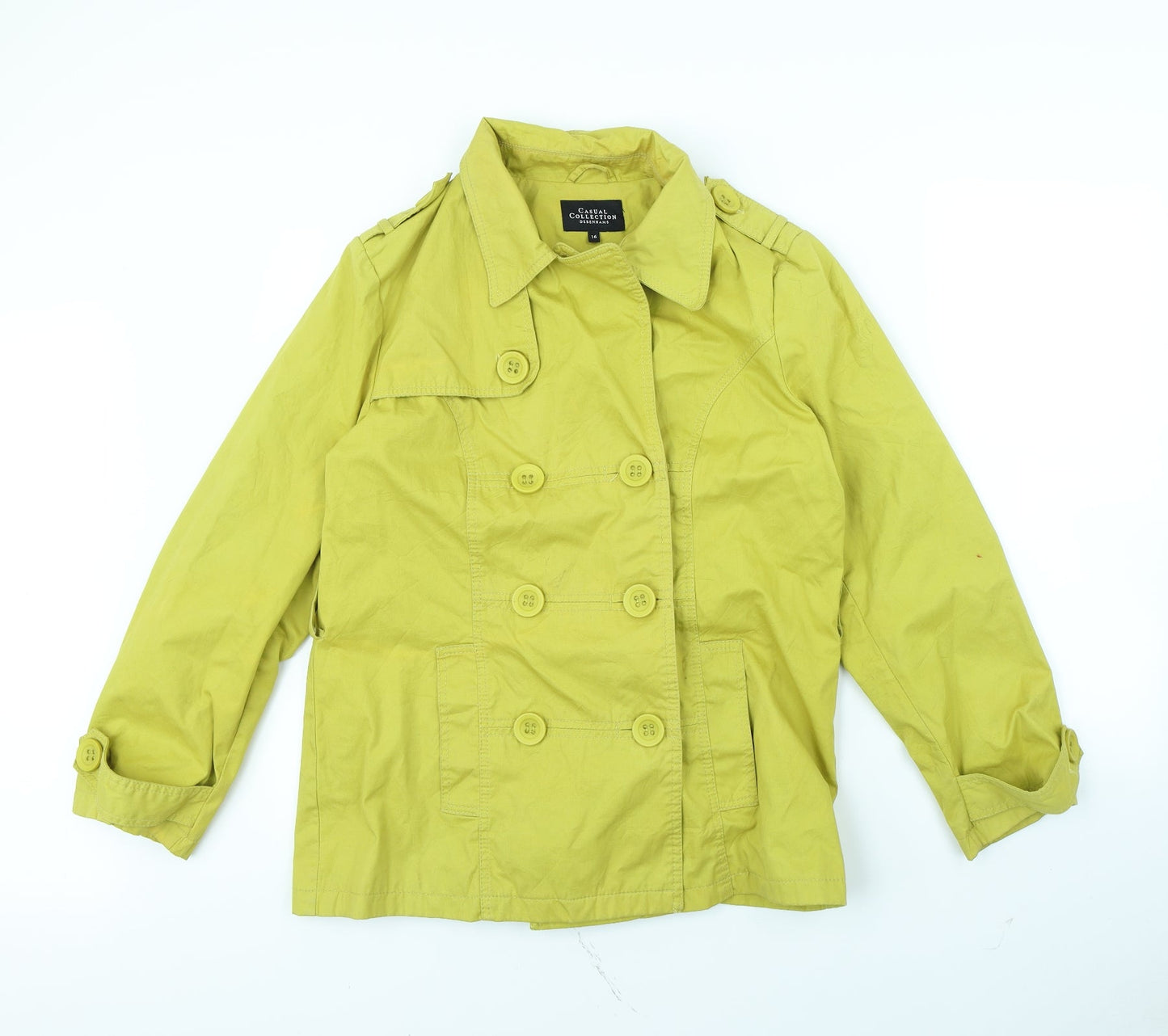 Debenhams Womens Green   Jacket  Size 16
