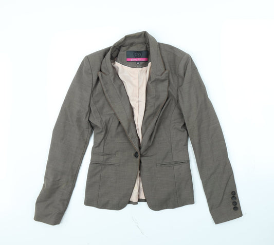 NEXT Womens Brown   Jacket  Size 6  - shoulder pads
