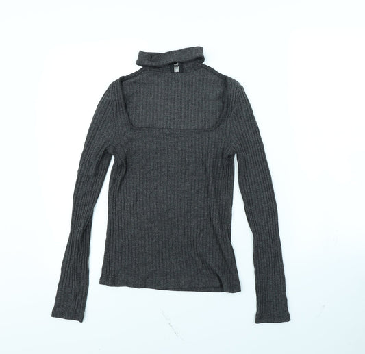 River Island Womens Grey   Pullover Jumper Size 12