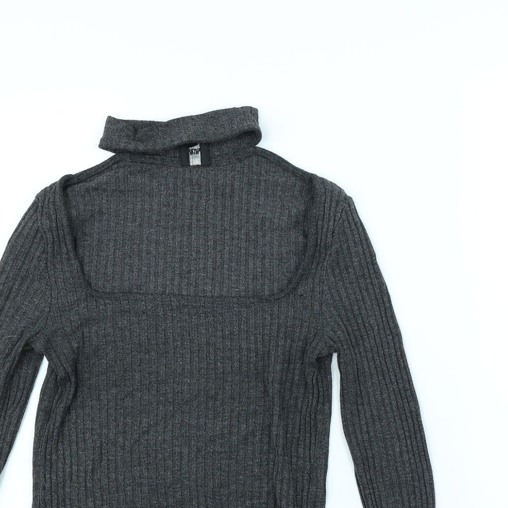 River Island Womens Grey   Pullover Jumper Size 12
