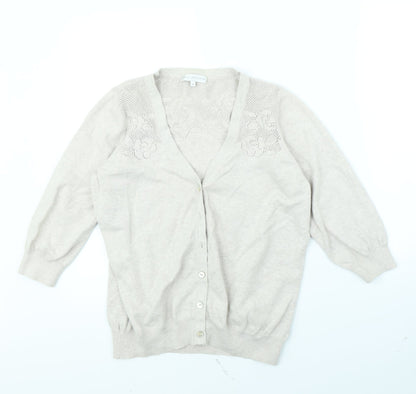 RJR.John Rocha Womens Beige   Jacket  Size 16
