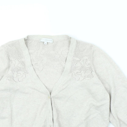 RJR.John Rocha Womens Beige   Jacket  Size 16