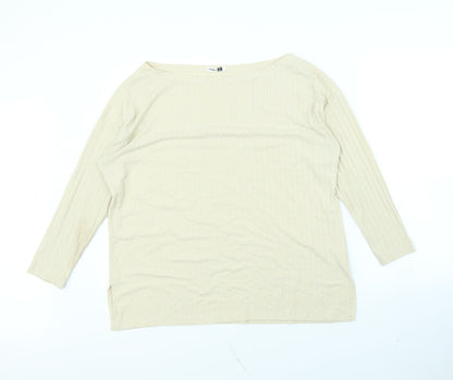 Pep&Co Womens Beige   Pullover Jumper Size 12