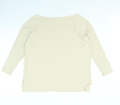 Pep&Co Womens Beige   Pullover Jumper Size 12