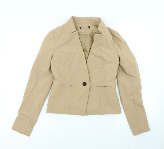 Atmosphere Womens Gold   Jacket Blazer Size 6