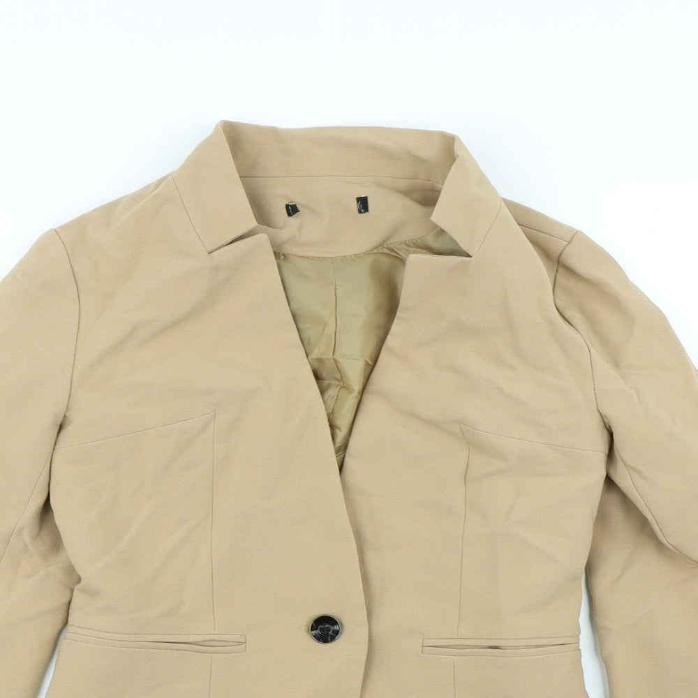 Atmosphere Womens Gold   Jacket Blazer Size 6