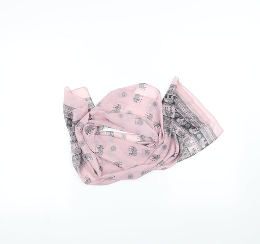 Preworn Womens Pink    Scarf