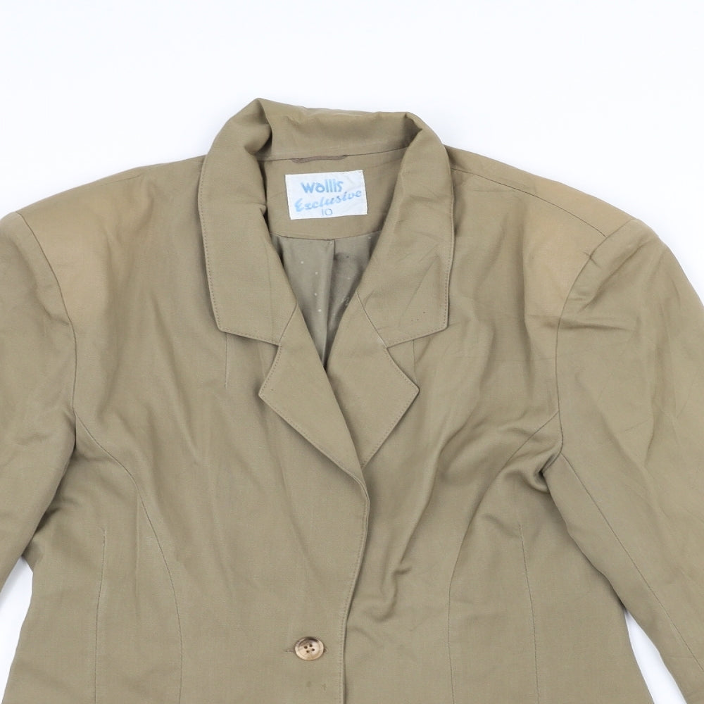 Wallis Womens Brown   Jacket  Size 10