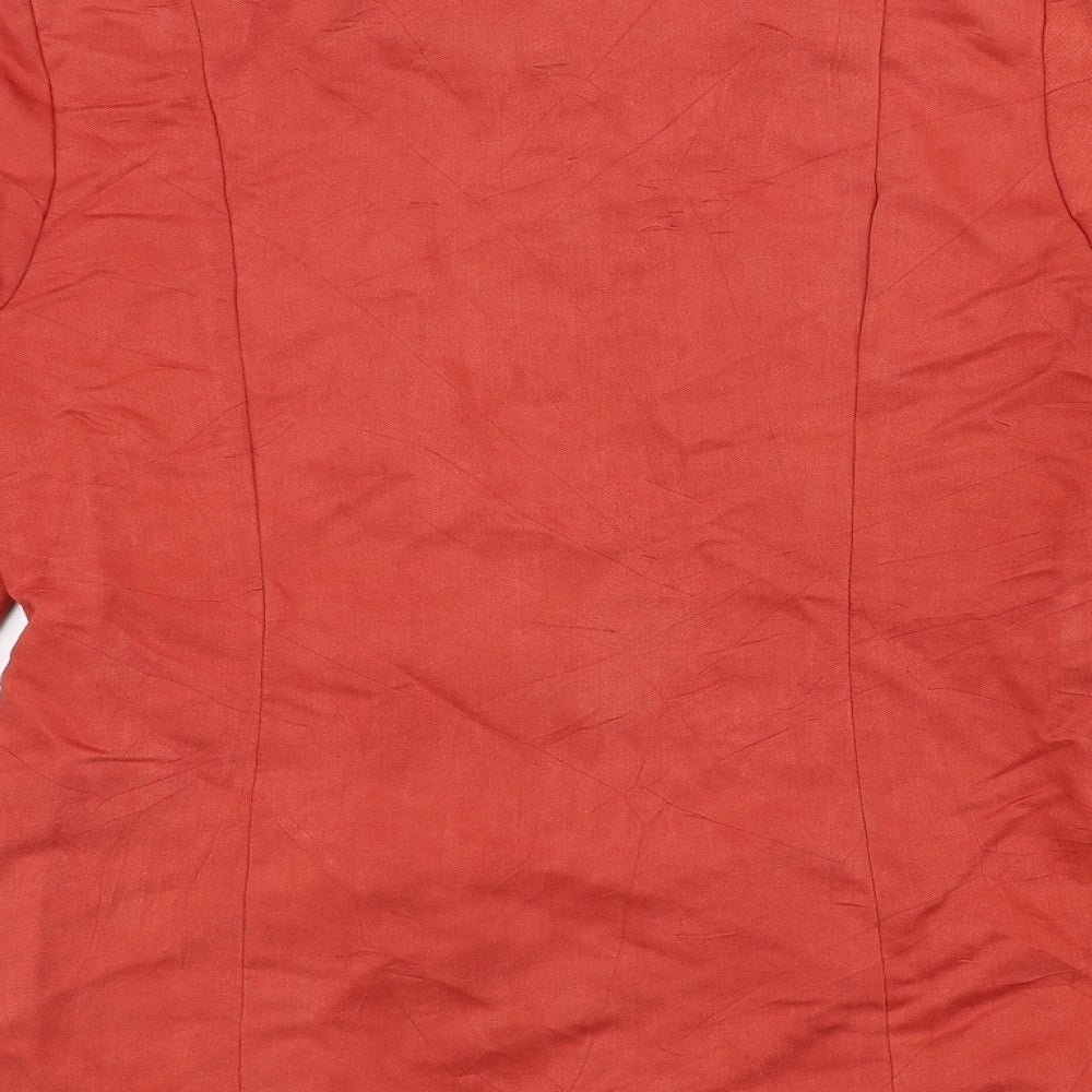 Quiz Womens Orange   Jacket  Size 14